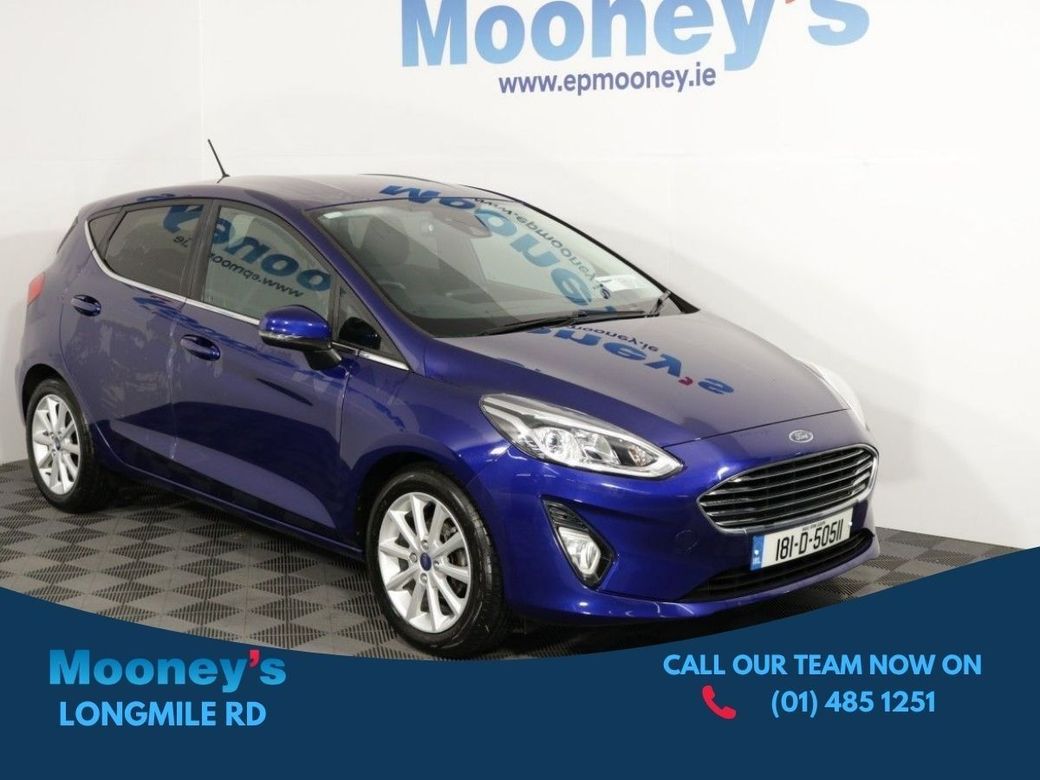 Image for 2018 Ford Fiesta 1.0T EcoBoost 100 PS Titanium - Great Condition, One Previous Owner, Finance Available - Test Drive Today
