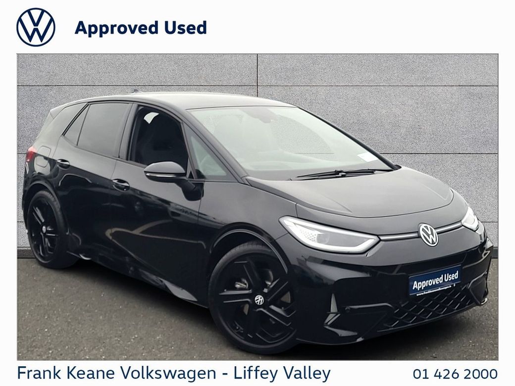 Image for 2025 Volkswagen ID.3 79KWH GTX PERFORMANCE PLUS *MYTHOS BLACK* *BLACK SKAGEN ALLOYS* *PCP FINANCE AVAILABLE* *HARMON KARDON SPEAKERS* 