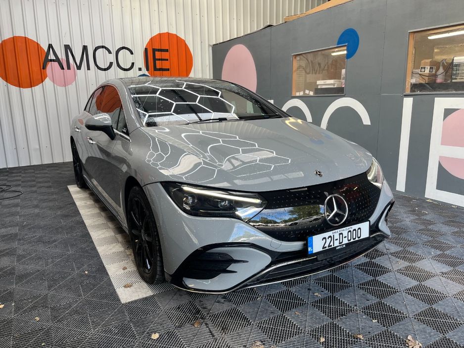 Image for 2022 Mercedes-Benz EQE 2022 MERCEDES-BENZ EQE 350+ AMG LINE PACKAGE AUTOMATIC / CRUISE CONTROL / 360 CAMERA / ELECTRIC MEMPRY & HEATED SEATS / PADDLE SHIFTERS / AMBIENT LIGHTS / PANORAMIC SUNROOF / APPLE CARPLAY AND MORE