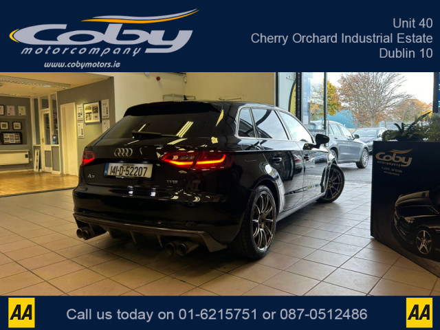 Image for 2014 Audi A3 1.4 5DR Auto New Upgraded Alloy Wheels, New NCT, Full Leather, Privacy Glass, Sat Nav, 2Keys, Climate Control, Cruise Control, Reverse Cam, Parking Sensors, MFSW, Heated Seats, Full Electrics, and mor