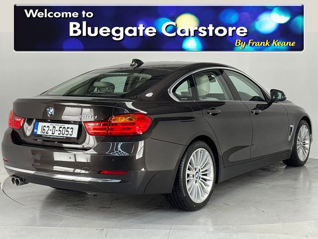 Image for 2016 BMW 4 Series 420D LUXURY4 DR AUTO**MULTIFUNCTIONAL STEERING WHEEL**FRONT HEATED SEATS**CREAM LEATHER INTERIOR**PARKING SENSORS**BLUETOOTH**KEYLESS START**FINANCE AVAILABLE**