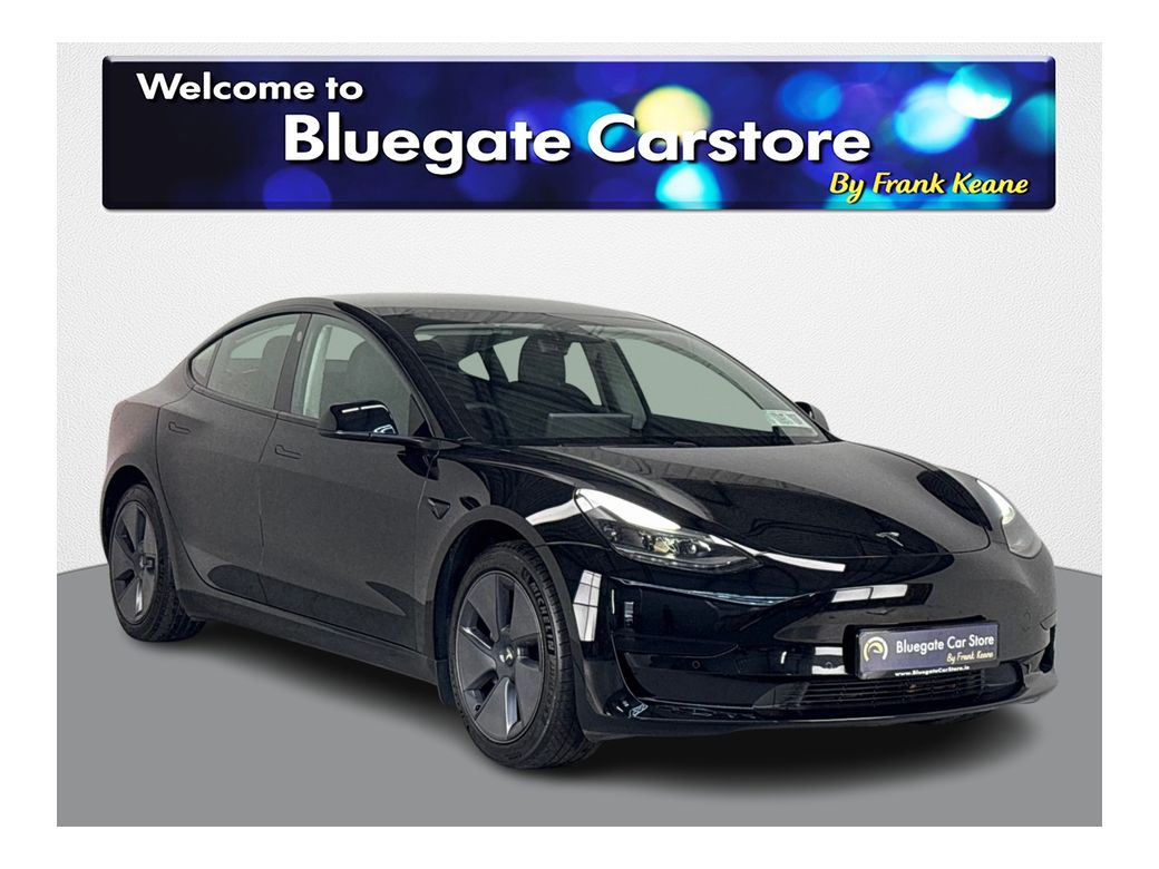Image for 2022 Tesla Model 3 RWD 4DR AUTO**BLACK LEATHER INTERIOR**TOUCH SCREEN INFOTAINMENT**REVERSE CAMERA**PARKING SENSORS**HEATED SEATS FRONT & REAR**18"ALLOYS**KEYLESS ENTRY/START**PANORAMIC ROOF**FINANCE ARRANGED**
