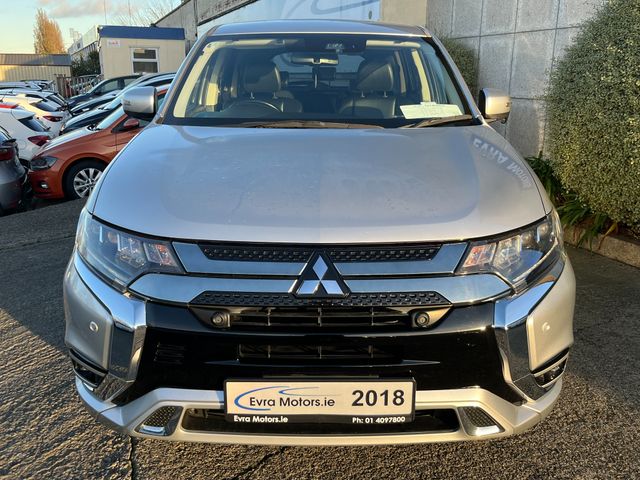 Image for 2018 Mitsubishi Outlander 4WD G LIMITED 2.4 PETROL PLUG IN HYBRID //LOW MILES//HIGH SPEC//HEATED SEATS AND STEERING WHEEL//ADAPTIVE CRUISE CONTROL//KEYLESS ENTRY//