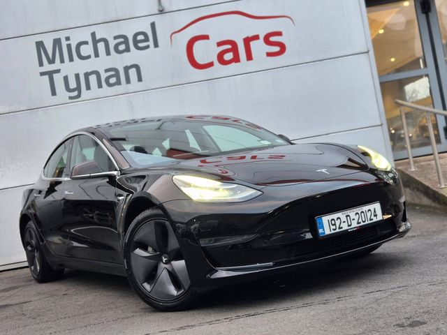 Image for 2019 Tesla Model 3 RWD Auto, Irish Car, Black Leather, Heated Seats & Steering Wheel, Glass Roof, Sat Nav, Camera, Electric Tailgate, 2 Keys