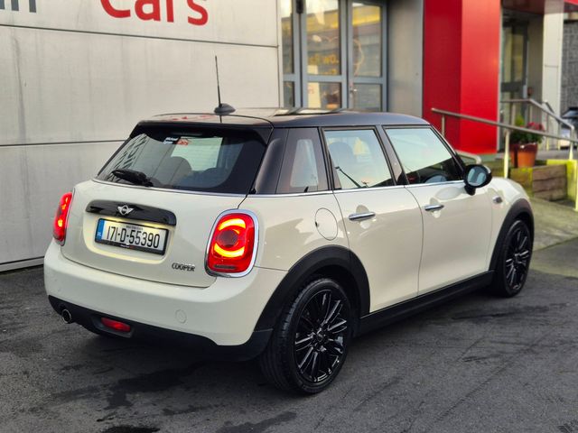 Image for 2017 Mini Cooper 1.5 Petrol 5 Door, Manual, Tinted Glass, 17" Gloss Black Alloys, Climate Control, 1/2 Leather - First Registered in June 2017 - Trade in Price €13, 888.