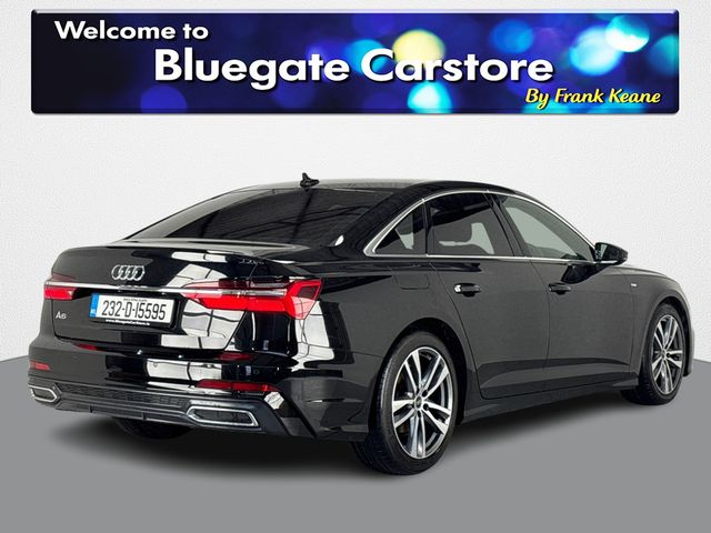 Image for 2023 Audi A6 40 TDI S LINE**HALF LEATHER INTERIOR**FRONT HEATED SEATS**TOUCH SCREEN CLIMATE CONTROL**TOUCH SCREEN MEDIA DISPLAY**PARKING SENSORS**APPLE CARPLAY**DRIVE SELECT MODES**MULTIFUNCTIONAL STEERING WHEEL**