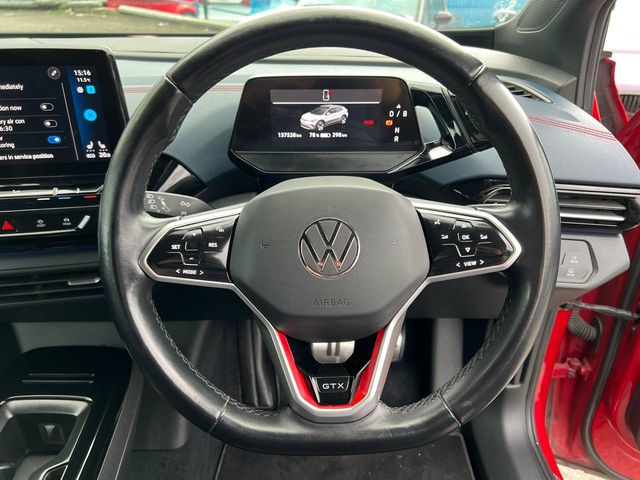 Image for 2022 Volkswagen ID.4 GTX 299BHP 77KWH // APPLE CARPLAY/ANDROID AUTO // DUAL ZONE CLIMATE CONTROL // DIGITAL CLUSTER