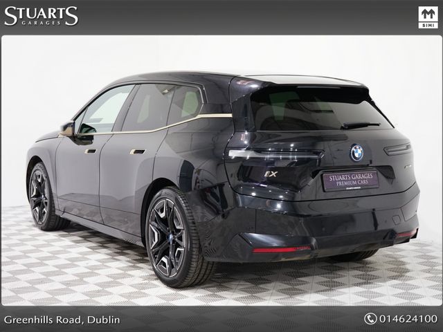 Image for 2022 BMW iX IX M-SPORT PRO WITH 22” ALLOYS, SAPPHAIRE BLACK METALLIC WITH COPPER ACCENTS. SKY LOUNGE, COMFORT PACK ETC. 