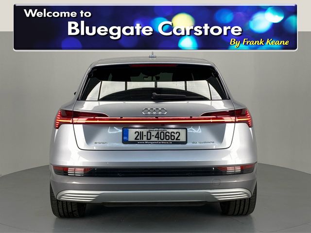 Image for 2021 Audi e-tron TECHNIK 50 QUATTRO**NEW 22" ALLOYS** BLACK LEATHER INTERIOR**FRONT HEATED SEATS**DIGITAL DASH**TOUCH SCREEN MEDIA DISPLAY**APPLE CARPLAY**REVERSE CAMERA**PARKING SENSORS**FINANCE AVAILABLE**