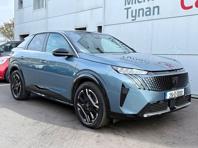 Image for 2025 Peugeot 3008 e GT Line 73kwh Auto (210bhp) Tinted Glass, 20" Alloys, Camera, CarPlay, 1/2 Leather - First Registered July 2025 - Trade in Price €33, 888.