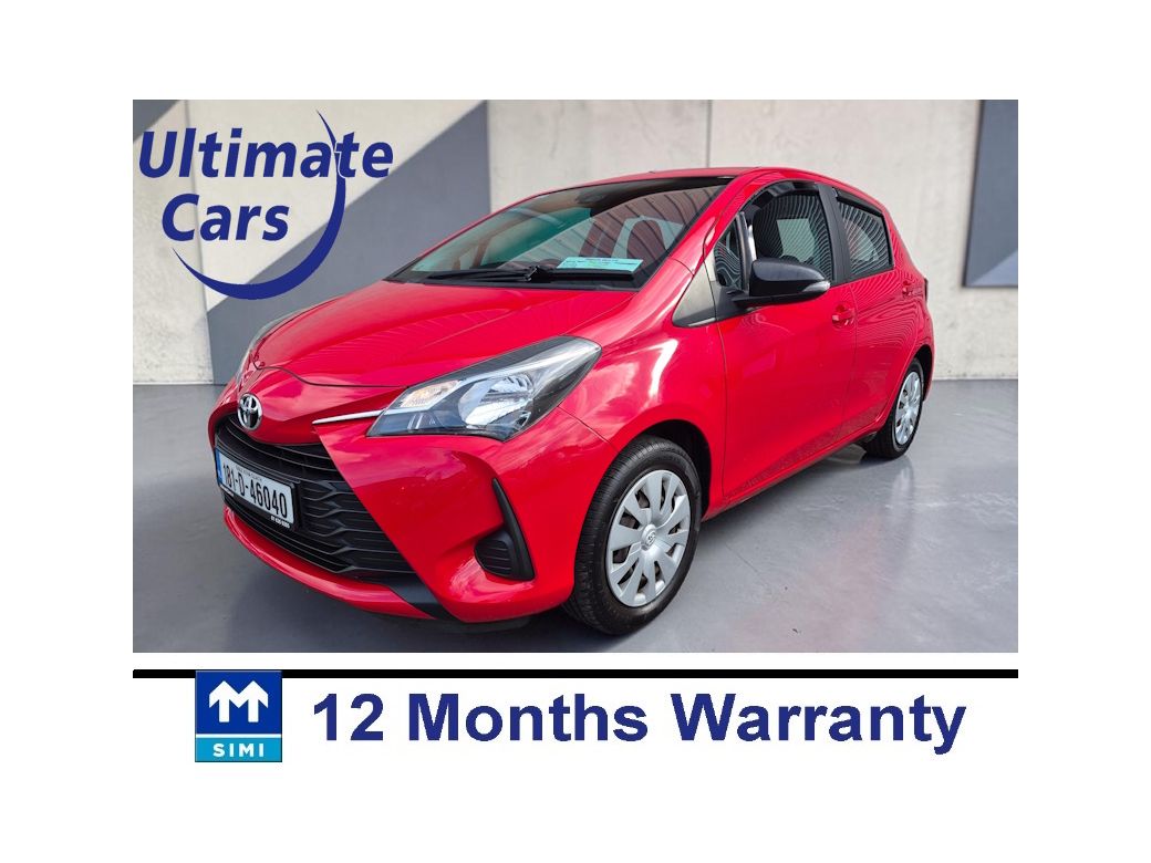 Image for 2018 Toyota Yaris 1.0 VVTI Active 68BHP 5DR
