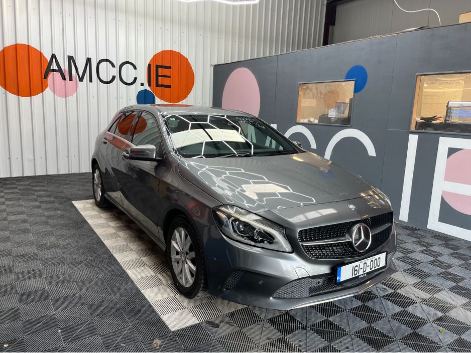 Image for 2016 Mercedes-Benz A Class €14950 2016 MERCEDES-BENZ A180 1.6 AUTOMATIC / CRUISE CONTROL / REVERSE CAMERA / ELECTRIC MEMORY & HEATED SEATS AND MORE