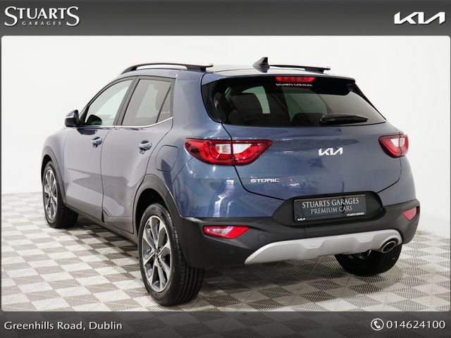 Image for 2025 Kia Stonic **K3 1.0T AUTOMATIC** SMOKE BLUE METALLIC WITH HALF LEATHER INTERIOR - REVERSE CAMERA, SATELLITE NAVIGATION, PARKING SENSORS, DIAMOND CUT ALLOY WHEELS
