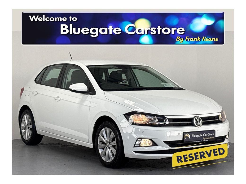 Image for 2018 Volkswagen Polo NEW NCT COMFORTLINE 1.0 MANUAL**MULTIFUNCTIONAL STEERING WHEEL**TOUCH SCREEN MEDIA DISPLAY**PARKING SENSORS**APPLE CARPLAY**BLACK CLOTH INTERIOR**SEMI DIGITAL DASH**ISOFIX**FINANCE AVAILABLE**