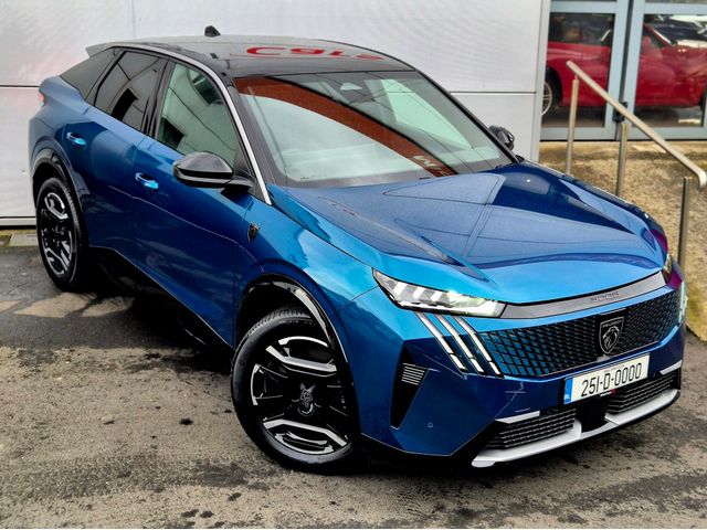 Image for 2025 Peugeot e3008 GT Line 73kwh Auto (210bhp) Privacy Glass, 19" Alloys, Camera, CarPlay, 1/2 Leather - First Registered April 2025 - Trade in Price €34, 555