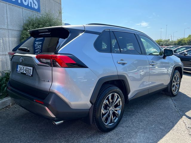 Image for 2024 Toyota Rav4 PLATINUM HYBRID AUTOMATIC 2.5 PETROL //MASSIVE SPEC//LOW MILES//FULL LEATHER ELECTRIC HEATED SEATS//360 PARKING CAMERAS//PANORAMIC GLASS ROOF//KEYLESS ENTRY//