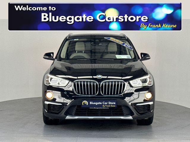 Image for 2019 BMW X1 SDRIVE 18D XLINE NEW NCT**MULTIFUNCTIONAL STEERING WHEEL**CREAM LEATHER INTERIOR**DIGITAL MEDIA DISPLAY**BLUETOOTH**PARKING SENSORS**DRIVE MODES**KEYLESS START**DUAL CLIMATE CONTROL**HEATED SEATS**