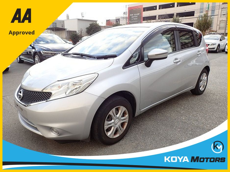 Image for 2015 Nissan Note 1.2 X PETROL CVT AUTOMATIC // BRILLIANT SILVER METALLIC // LANE ASSIST // PRIVACY PACK // TWO TONE INTERIOR // REVERSING CAMERA // AA DEALER APPROVED 2026 