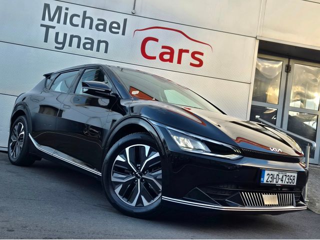 Image for 2023 Kia EV6 AIR 77kWh 230bhp - 19'' Alloys + Black Leather Heated Seats & Steering Wheel + Reverse Camera