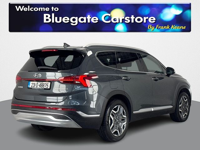 Image for 2023 Hyundai Santa Fe PREMIUM PHEV AUTO **FULL BLACK HEATED LEATHER INTERIOR**TERRAIN DRIVE MODES**LANE ASSIST**REVERSE CAMERA**FRONT AND BACK PARKING SENSORS**USB PORTS**A/C**APPLE CARPLAY**ANDROID AUTO**