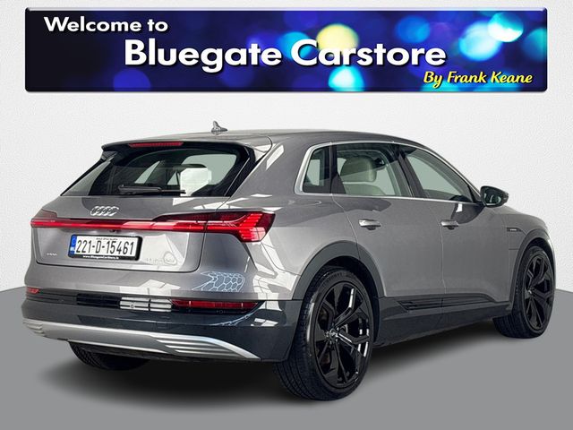 Image for 2022 Audi e-tron 55 QUATTRO**NEW 22"ALLOYS**PANORAMIC SUNROOF**CREAM LEATHER INTERIOR**FRO NT HEATED SEATS**ELECTRIC TAILGATE**TOUCH SCREEN CLIMATE CONTROL**TOUCH SCREEN MEDIA DISPLAY**REVERSE CAMERA**APPLE CARPLAY**