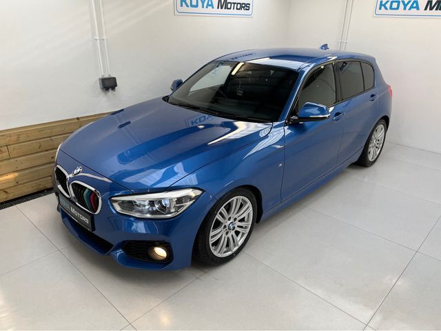 Image for 2016 BMW 1 Series 118D 2.0 DIESEL M-SPORT PRO PLUS AUTOMATIC // ESTORIL BLUE METALLIC // LED MATRIX LIGHTING // LANE DEPARTURE ASSIST // PRO MEDIA PACK // CRUISE CONTROL // FRONT FOGS // SPORT ALLOYS