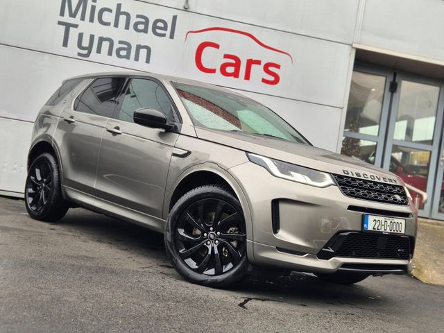 Image for 2022 Land Rover Discovery Sport R-Dynamic P300e Automatic, AWD, Panoramic roof, Black & Beige Leather, Black 20" Alloys, Reverse Camera, Blind Spot Detection - August 2022 - Trade in Price €40, 999.