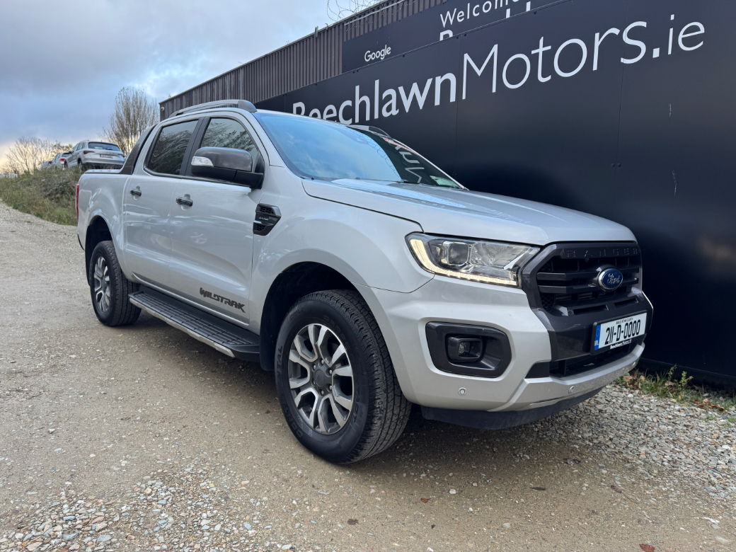 Image for 2021 Ford Ranger 2.0 BI-TURBO 209 BHP AUTO // PRICE EXCL. VAT // VERY LOW MILEAGE // STUNNING CONDITION // LEATHER, REVERSE CAMERA AND SAT NAV // 