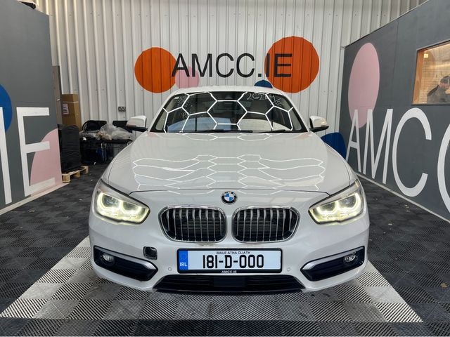 Image for 2018 BMW 1 Series €16950 2018 BMW 118D FASHIONISTA 2.0 AUTOMATIC / CRUISE CONTROL / REVERSE CAMERA / HEATED SEATS AND MORE