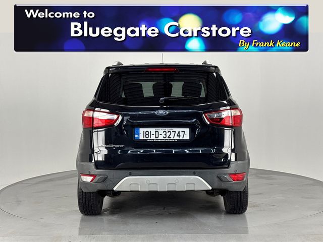 Image for 2018 Ford Ecosport TITANIUM 1.5 TDCI 95PS**MULTIFUNCTIONAL STEERING WHEEL**HALF LEATHER INTERIOR**AIR CONDITIONING**PARKING SENSORS**KEYLESS START**BLUETOOTH**FINANCE AVAILABLE**