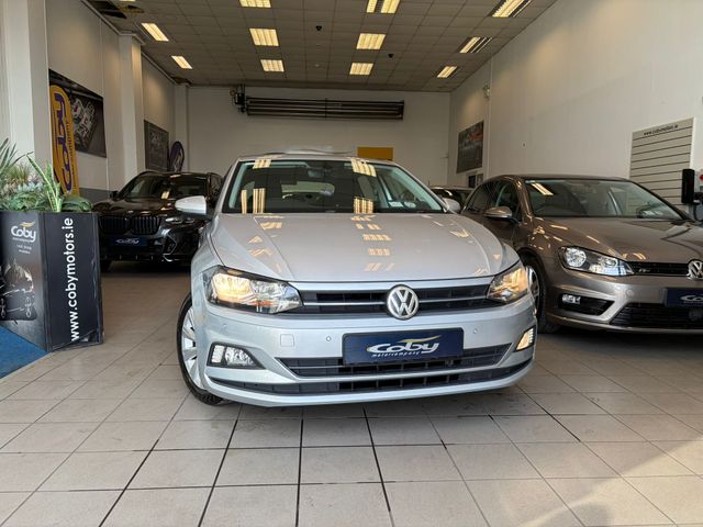 Image for 2019 Volkswagen Polo COMFORTLINE 1.0 MANUAL 5SPEED 65HP 5DR. NCT & Tax, Alloy Wheels, Air Conditioning, Rear Parking Sensors, Cruise Control, Mirror Link, MFSW, Bluetooth, Full Electrics and much more.