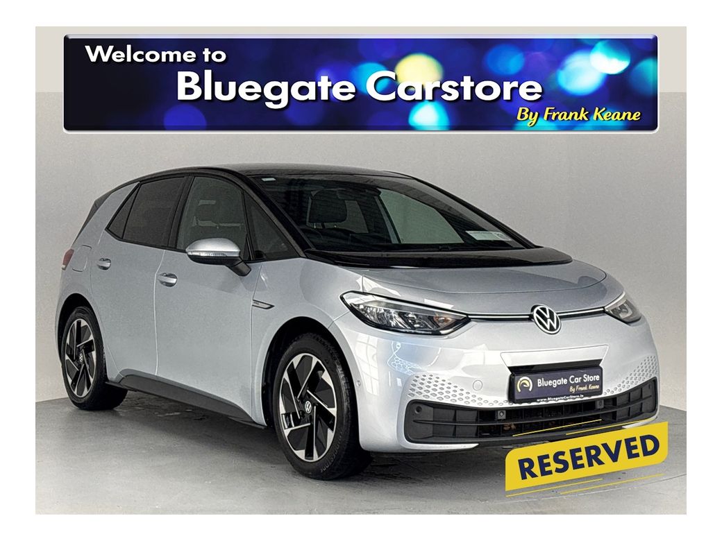 Image for 2023 Volkswagen ID.3 PRO 58KWH**HEATED MULTIFUNCTIONAL STEERING WHEEL**HEATED SEATS**DIGITAL DASH**TOUCHSCREEN MEDIA**APPLE CAR PLAY**DRIVE MODES**REVERSE CAMERA**PARKING SENSORS**