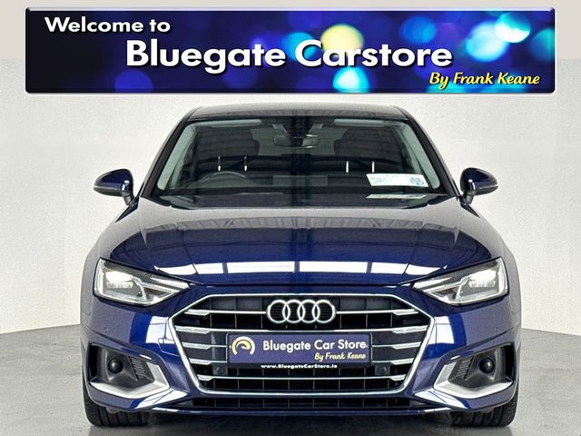 Image for 2020 Audi A4 LIMOUSINE 35 TDI 163BHP S-TRONIC SE**MULTIFUCTIONAL STEERING WHEEL**BLACK LEATHER INTERIOR**FRONT HEATED SEATS**BLUETOOTH**APPLE CARPLAY**REVERSE CAMERA**PARKING SENSORS**DRIVE SELECT MODES**