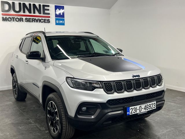 Image for 2023 Jeep Compass **TRAILHAWK**LEATHER TRIMMED HEATED SEATS**ANDROID AND APPLE CAR PLAY**REVERSE CAMERA**SAT NAV**TWO KEYS**NCT*12 MONTH WARRANTY*FINANCE AVAILABLE