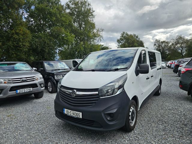 Image for 2015 Vauxhall Vivaro Crewcab Lwb 6 Seater