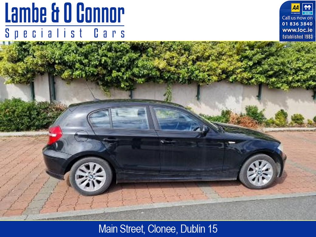 Image for 2008 BMW 1 Series 116i 5-DOOR * ALLOYS * VERY LOW MILES * BEST AVAILABLE *