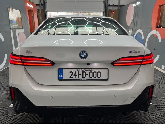 Image for 2024 BMW i5 €69950 2024 BMW i5 M60 XDRIVE AUTOMATIC / CRUISE CONTROL / 360° CAMERA / ELECTRIC MEMORY & HEATED SEATS / APPLE CARPLAY / AMBIENT LIGHTS / HEATED REAR SEATS