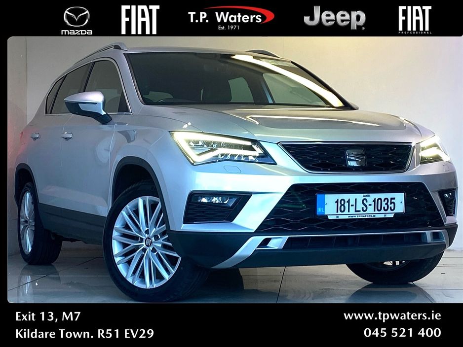 Image for 2018 SEAT Ateca 1.6 TDI - XCELLENCE - BLACK LEATHER INTERIOR - FINANCE ARRANGED
