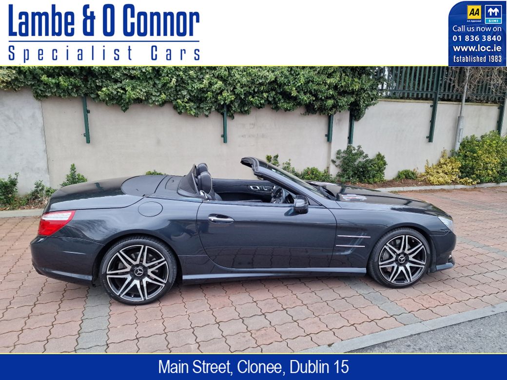 Image for 2014 Mercedes-Benz SL Class SL 350 3.5 AMG SPORT * MAGNETITE BLACK METALIC / ANTHRACITE LEATHER * AIRSCARF * LOW MILEAGE * 