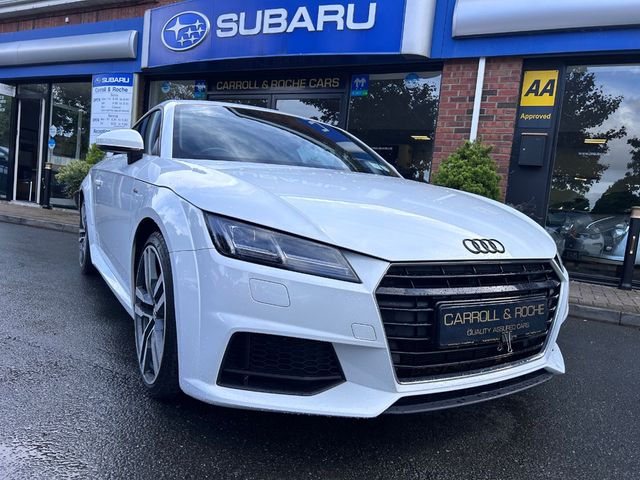 Image for 2016 Audi TT 2.0 TDI S LINE ULTRA-185 Stunning Ice-White | Nct & Tax | Top Trade-In Allowances | Assured Dealer Warranty | car data check Verified |