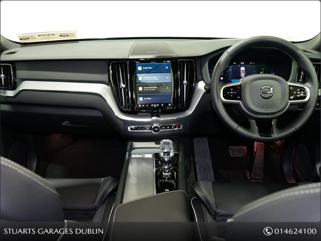 Image for 2025 Volvo XC60 T6 XC60 PLUS DARK: 20” UPGRADE DIAMOND CUT ALLOYS, ONYX BLACK METALLIC WITH CHARCOAL LEATHER, PANORAMIC ROOF, KEYLESS ENTRY, HEATED SEATS