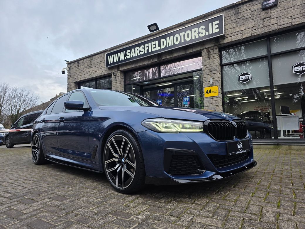 Image for 2020 BMW 5 Series 520D M-SPORT MHT AUTO. FSH. FINANCE ARRANGED. SIMI. AA APPROVED.
