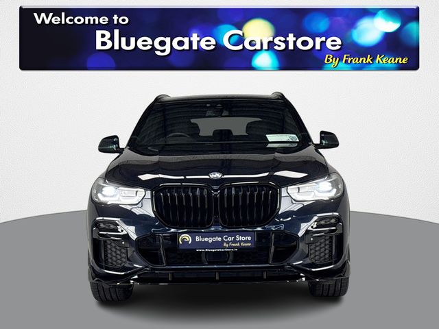 Image for 2023 BMW X5 G05 XDRIVE 45E M SPORT PHEV A UPGRADED 22"ALLOYS WITH BODY KIT**HEATED ELECTRIC MEMORY SEATS**WIRELESS PHONE CHARGER**BLACK LEATHER INTERIOR**REVERSE CAMERA**HARMON KARDON**HEADS UP DISPLAY**