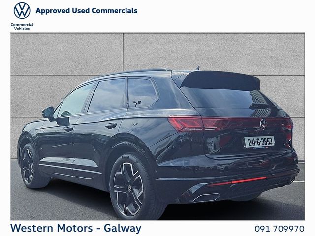Image for 2024 Volkswagen Touareg CARistmas Drive Home a Deal!, R-Line 3.0TDI, Black Pack, 20" YORK Alloys, Power Folding Towbar, Vienna Leather Heated Seats, Air Suspension, Rear Camera, Adaptive Cruise, IQ Matrix Lights Plus Much Mo