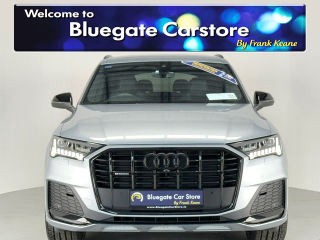 Image for 2023 Audi Q7 45 TDI S-LINE QUATTRO**7 SEATER**BLACK LEATHER INTERIOR**FRONT HEATED ELECTRIC SEATS**TOUCH SCREEN INFOTAINMENT**REVERSE CAMERA**PARKING SENSORS**APPLE CARPLAY**SATNAV**22"ALLOYS**ELECTRIC TAILGATE**