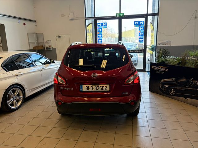 Image for 2013 Nissan Qashqai +2 1.6 360 DCI IS 5DR 128BHP. NCT, Half Leather, Irish Radio, Alloy Wheels, MFSW, Reverse Cam, Parking Sensors, Cruise Control, Dual Climate Control, Sat Nav, Folding Rear Seats and more.