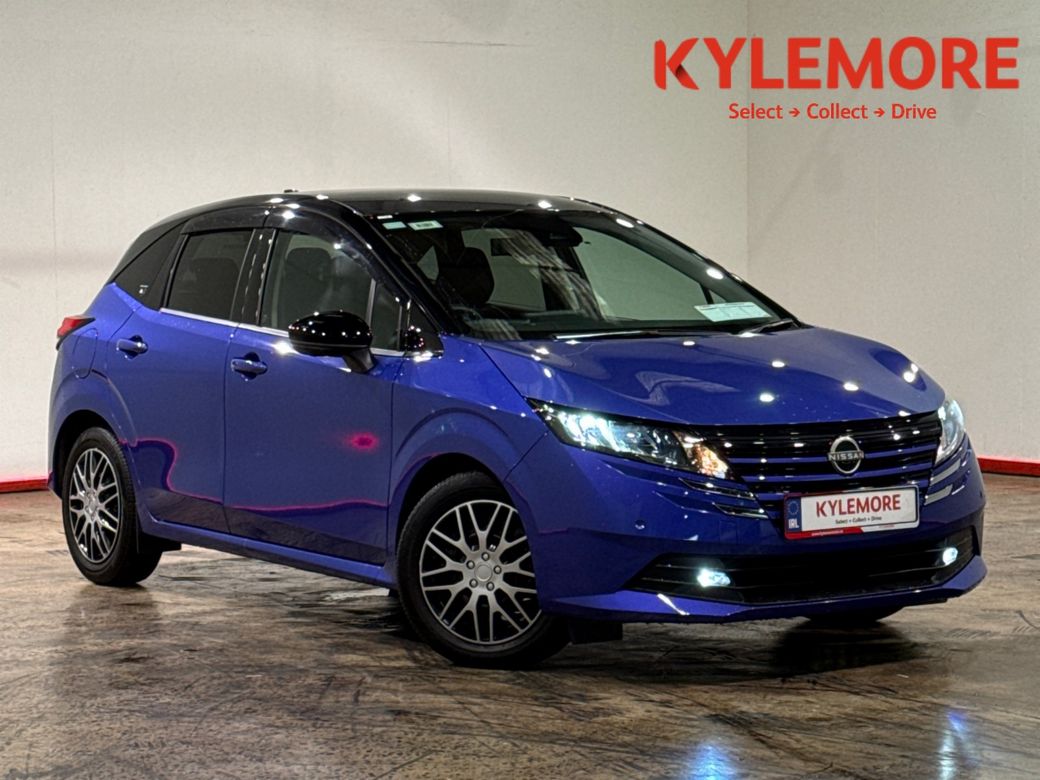 Image for 2024 Nissan Note 1.2 HYBRID AUTOMATIC - FACELIFT MODEL - VIOLET/BLACK TWO TONE - 360 CAMERA