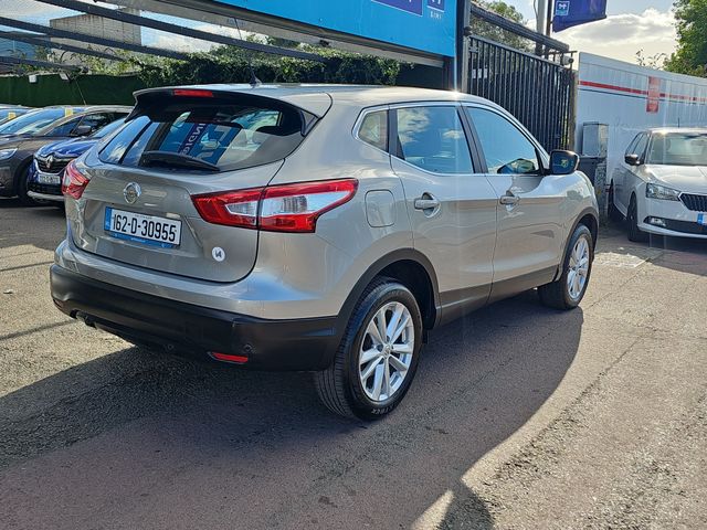 Image for 2016 Nissan Qashqai 1.2 PETROL, ACENTA SMART MODEL, LOW MILEAGE, NEW NCT, FINANCE, WARRANTY, 5 STAR REVIEWS