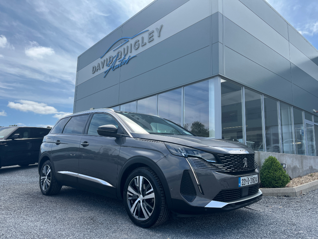 Image for 2022 Peugeot 5008 FL Allure 1.5 Blue HDI 130BHP*QUALITY ASSURED USED CARS*SIMI APPROVED*GREAT RATE FINANCE AVAILABLE*WELCOME TO DAVID QUIGLEY AUTOS*
