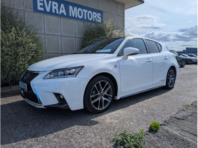 Image for 2017 Lexus CT 200h F-SPORT AUTOMATIC HYBRID 1.8 PETROL //FULL LEATHER HEATED SEATS//REVERSE CAMERA//KEYLESS ENTRY//ADAPTIVE CRUISE CONTROL//